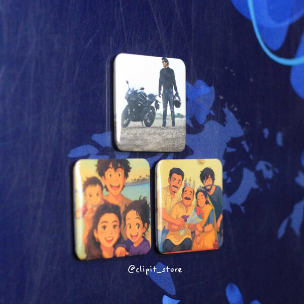 customized fridge magnet 6 pc