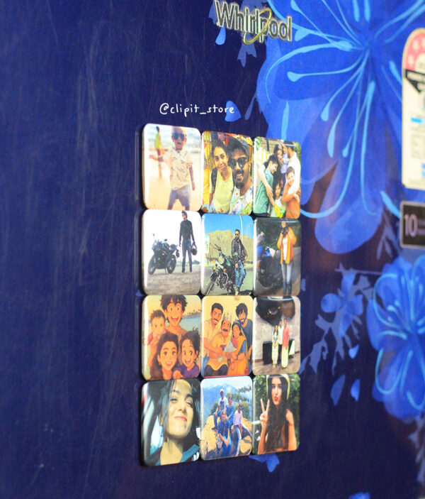 customized fridge magnet 6 pc