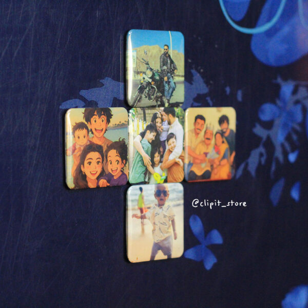 customized fridge magnet 6 pc
