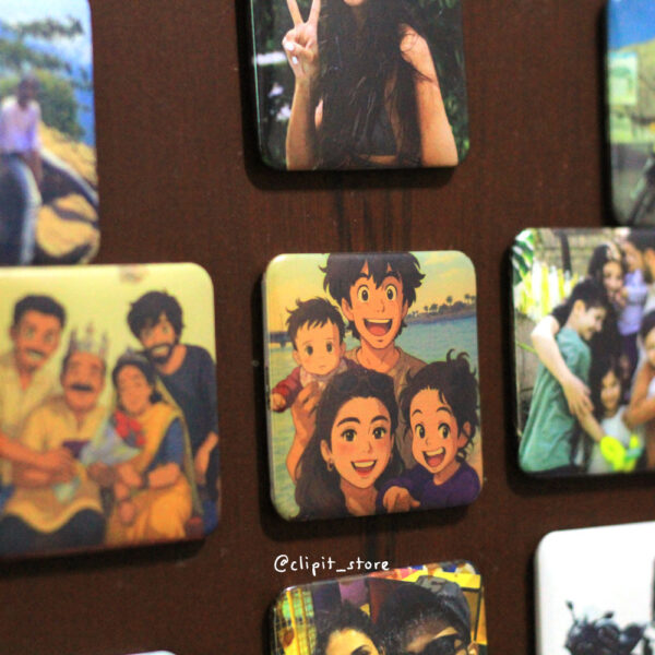 customized fridge magnet 6 pc