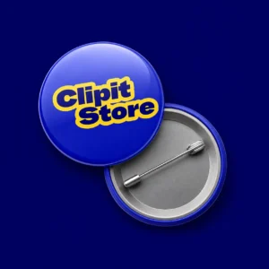 button pin badges 44mm round