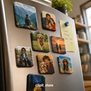 customized fridge magnet 9 pc