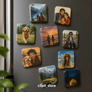 customized fridge magnet 6 pc
